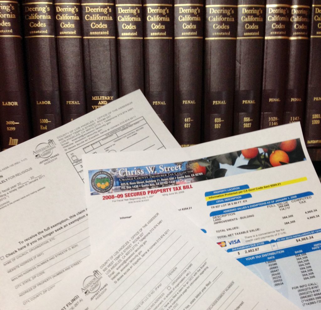 Churches and Property Tax Exemptions