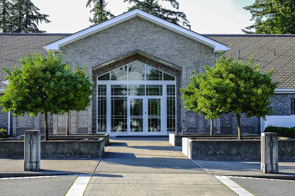 Exterior of a modern multi-site church real estate satellite campus building
